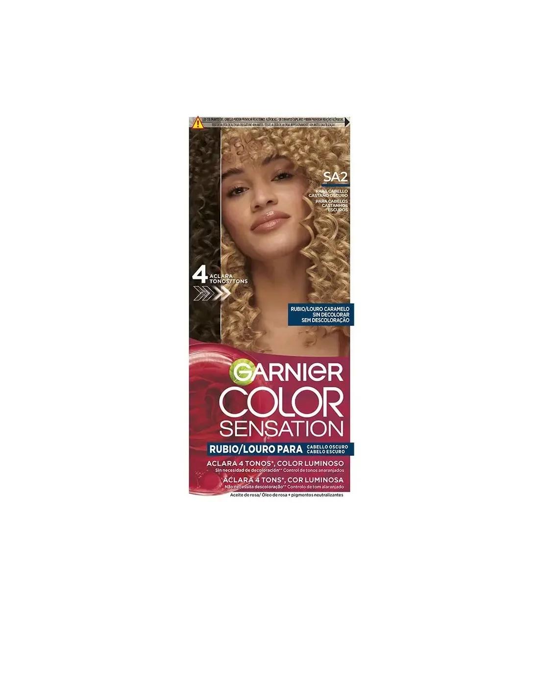 Garnier Color Sensation Tinte Rubio Luminoso Sin Decoloración Para Cabello Oscuro Louro Caramelo 5 U
Garnier Color Sensation Tinte Rubio Luminoso Sin Decoloración Para Cabello Oscuro Louro Caramelo 5 U