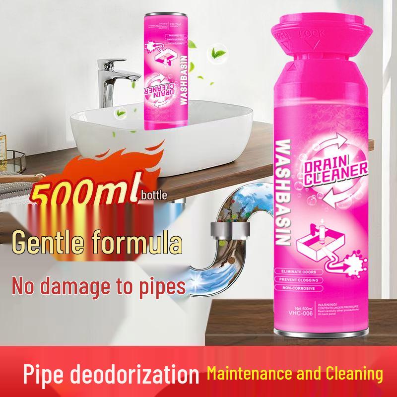 Powerful Pipe Deodorizer and Cleaner for Oil Stains and Toilet Blockages
Powerful Pipe Deodorizer and Cleaner for Oil Stains and Toilet Blockages