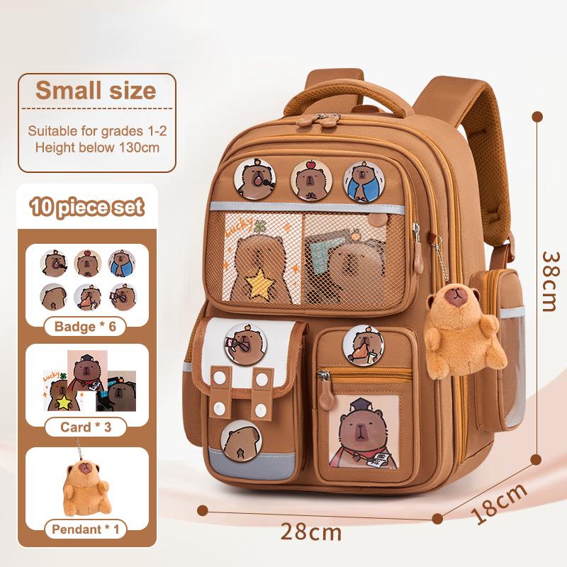 Мультяшний Водонепроникний Рюкзак Капібари Великої Місткості Зменшує Навантаження Шкільний Рюкзак Захищає Хребет Розширені Лямки Студентський Рюкзак
Мультяшний Водонепроникний Рюкзак Капібари Великої Місткості Зменшує Навантаження Шкільний Рюкзак Захищає Хребет Розширені Лямки Студентський Рюкзак