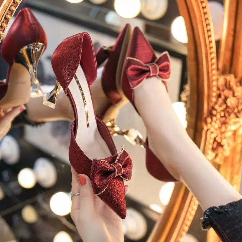 Fashion With Medium Heels Pointed Toe Bow Shoes for Women Spring and Autumn Lastest Chic Point High Quality On Sale Non Slip Woman Pumps 34
Fashion With Medium Heels Pointed Toe Bow Shoes for Women Spring and Autumn Lastest Chic Point High Quality On Sale Non Slip Woman Pumps 34