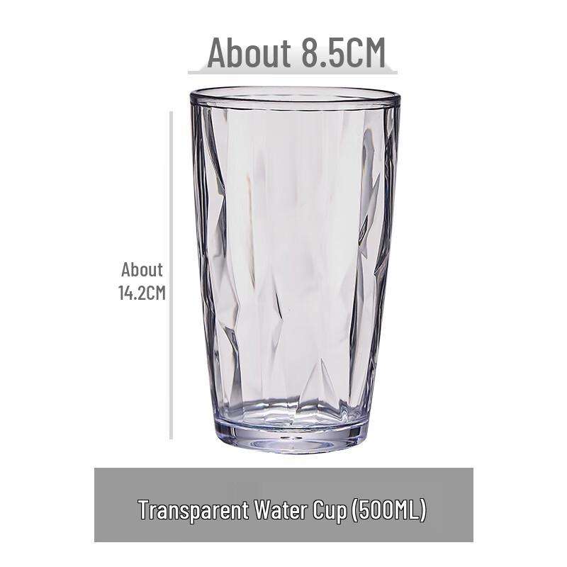 Chaxun Commercial High-Temperature Acrylic & PC Water Cup
Chaxun Commercial High-Temperature Acrylic & PC Water Cup