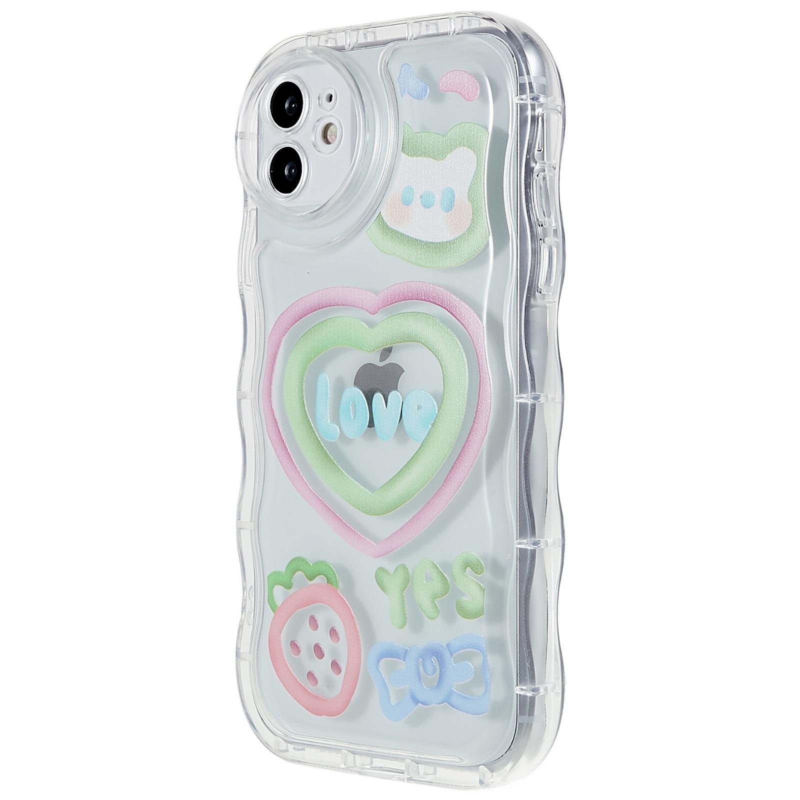 Back Cover for iPhone 11 6.1 inch,Pattern Printed Precise Cutout Soft TPU Wave-shaped Edge Anti-fall Case Nice Smiling Face
Back Cover for iPhone 11 6.1 inch,Pattern Printed Precise Cutout Soft TPU Wave-shaped Edge Anti-fall Case Nice Smiling Face
