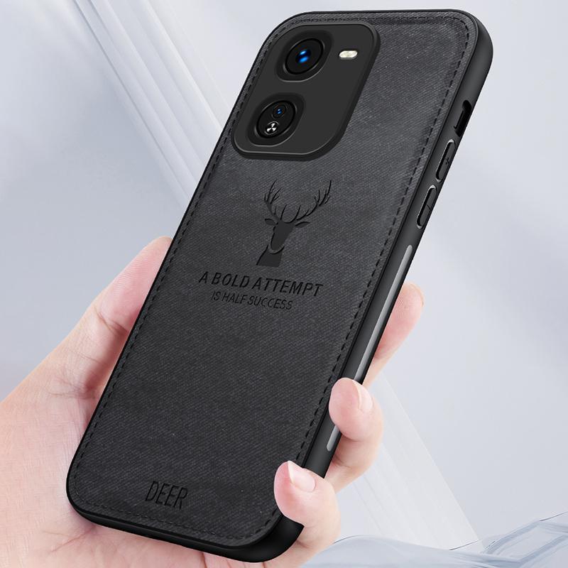 For vivo iQOO Z9x 5G Phone Case Cloth Texture Leather+PC+TPU Cover Deer Pattern Grey
For vivo iQOO Z9x 5G Phone Case Cloth Texture Leather+PC+TPU Cover Deer Pattern Grey