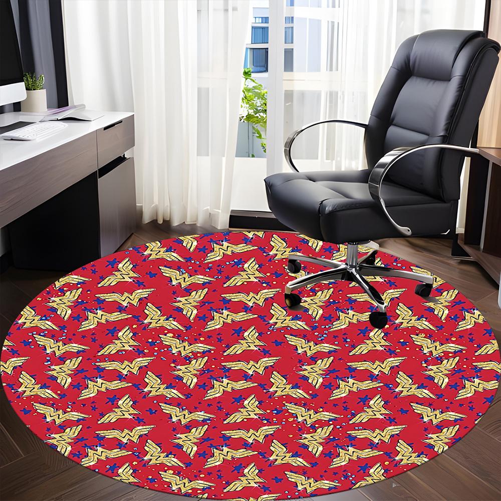 1pc Wonder Woman Chair Carpet for Office Non-Slip, Indoor Non-Slip Washable Carpet, Non-Shedding Mat For Office yy251030086 80cm by 80cm
1pc Wonder Woman Chair Carpet for Office Non-Slip, Indoor Non-Slip Washable Carpet, Non-Shedding Mat For Office yy251030086 80cm by 80cm