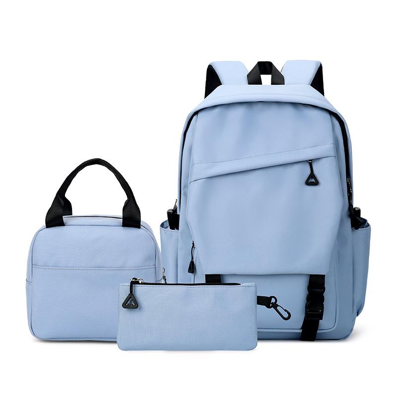 3pcs/set Campus Student Backpacks, Boys Girls School Bags for Teen Men Women Tote Bag and Clutch Pocket , Solid Color Travel Bag синій
3pcs/set Campus Student Backpacks, Boys Girls School Bags for Teen Men Women Tote Bag and Clutch Pocket , Solid Color Travel Bag синій