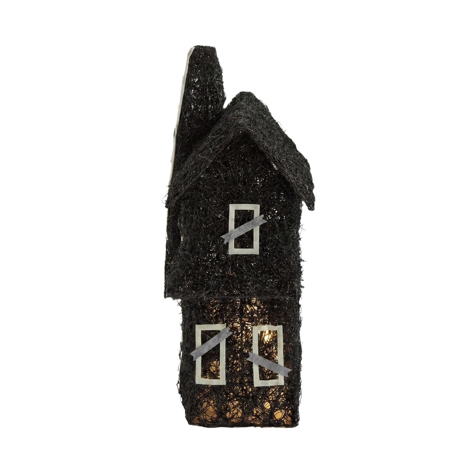 Lighted Wicker Haunted House Decoration Indoor Outdoor Halloween Prop with Illuminated Windows and Detailed Roof Design for Seasonal Display One Size
Lighted Wicker Haunted House Decoration Indoor Outdoor Halloween Prop with Illuminated Windows and Detailed Roof Design for Seasonal Display One Size