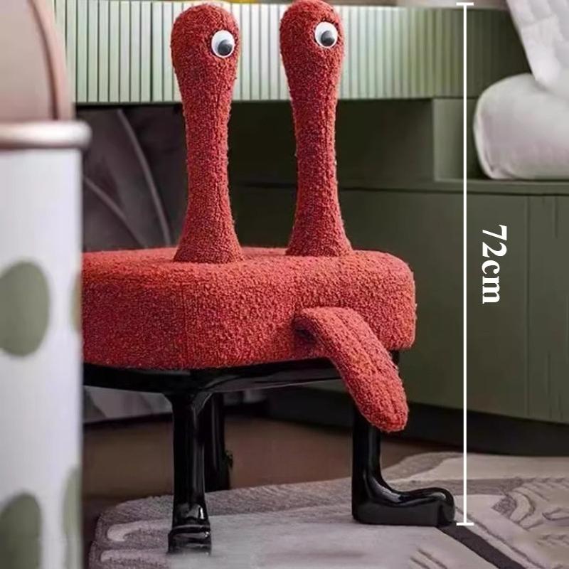 Nordic Makeup Stool Modern Stools Backrest Chair Luxury Interior Chairs Single Person Chair Aesthetic Living Room Furniture красный
Nordic Makeup Stool Modern Stools Backrest Chair Luxury Interior Chairs Single Person Chair Aesthetic Living Room Furniture красный