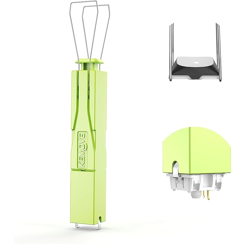 KEMOVE P10 key top removal tool dual use, mechanical keyboard 2-in-1, 304 stainless steel material, Key switch type & grip type -green
KEMOVE P10 key top removal tool dual use, mechanical keyboard 2-in-1, 304 stainless steel material, Key switch type & grip type -green