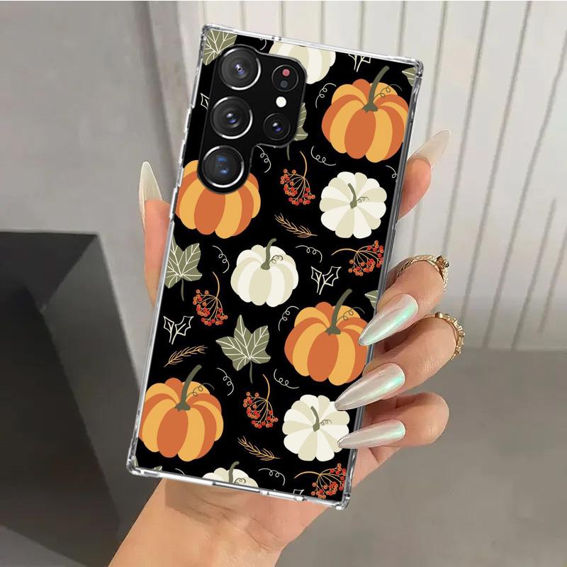 Pumpkin Happy Fall Autumn Phone Case for Samsung Galaxy S26 S24 S23 Ultra S25 Edge S22 S21 Plus S20 FE + Soft Print Shell Funda Samsung S21 Plus
Pumpkin Happy Fall Autumn Phone Case for Samsung Galaxy S26 S24 S23 Ultra S25 Edge S22 S21 Plus S20 FE + Soft Print Shell Funda Samsung S21 Plus
