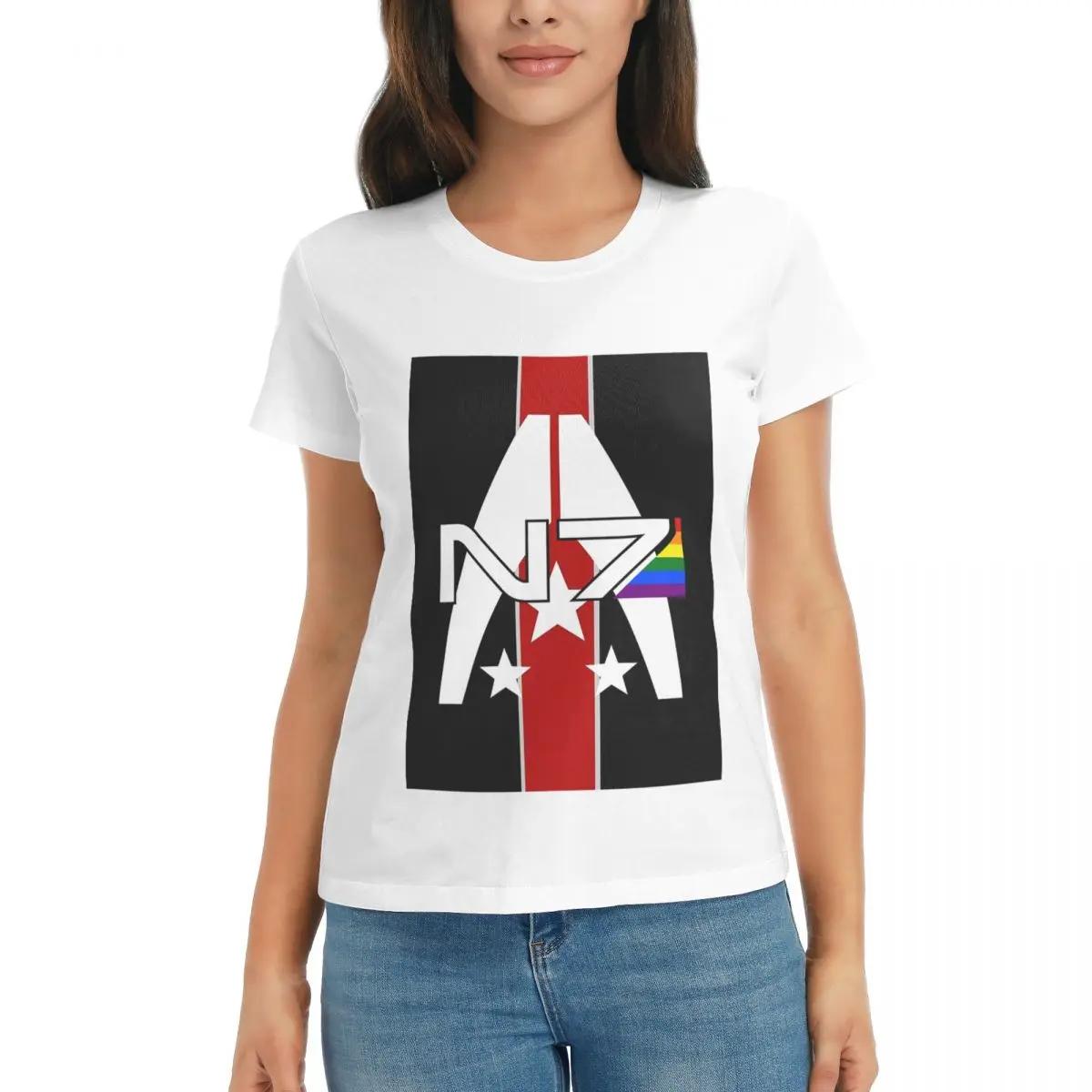 Women TShirt N7 Pride Mass Effect Summer Short Sleeve Tees Crew Neck Cotton T Shirts Clothes Tops Streetwear S
Women TShirt N7 Pride Mass Effect Summer Short Sleeve Tees Crew Neck Cotton T Shirts Clothes Tops Streetwear S