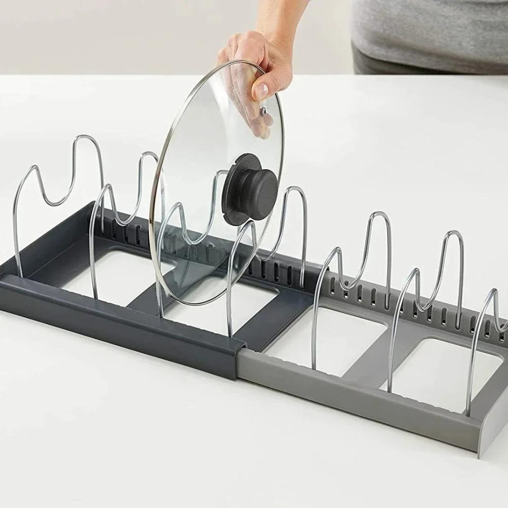1/2pc 6grid Telescopic Pot Racks Expandable Pots Pans Storage Racks Lids Dish Drying Rack Kitchen Cabinet Bowl Pan Holder
1/2pc 6grid Telescopic Pot Racks Expandable Pots Pans Storage Racks Lids Dish Drying Rack Kitchen Cabinet Bowl Pan Holder