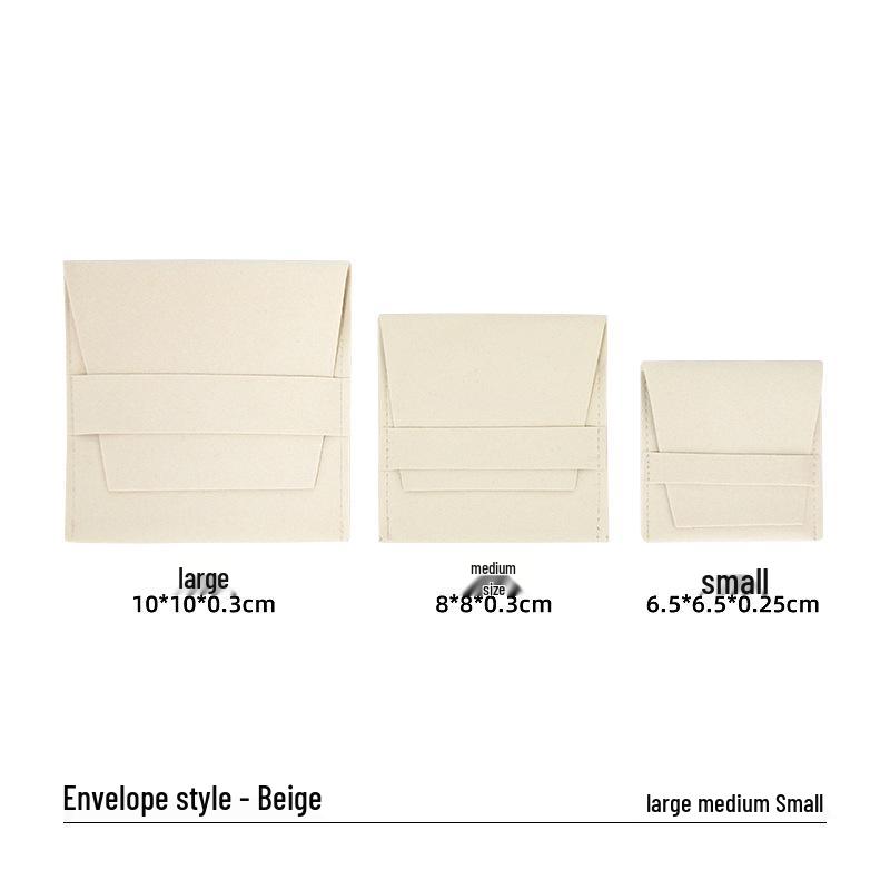 Microfiber Flocking Jewelry Envelope Bag for Rings, Necklaces, Earrings, Accessories, and Card Holder.
Microfiber Flocking Jewelry Envelope Bag for Rings, Necklaces, Earrings, Accessories, and Card Holder.