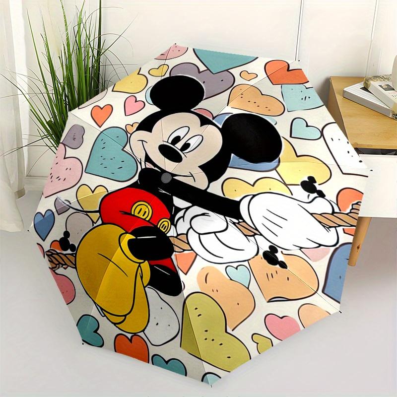 Mickey Mouse,Hearts Themed Automatic Opening and Closing Folding Umbrella, Reinforced 8 Ribs, Compact Travel Design, Fashionable Folding Umb
Mickey Mouse,Hearts Themed Automatic Opening and Closing Folding Umbrella, Reinforced 8 Ribs, Compact Travel Design, Fashionable Folding Umb