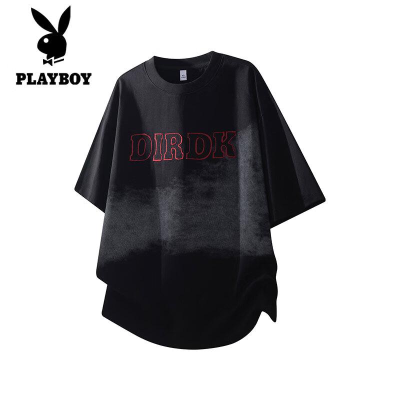 PLAYBOY Men s Gradient Letter Print Ice Silk T-Shirt 2XL
PLAYBOY Men s Gradient Letter Print Ice Silk T-Shirt 2XL
