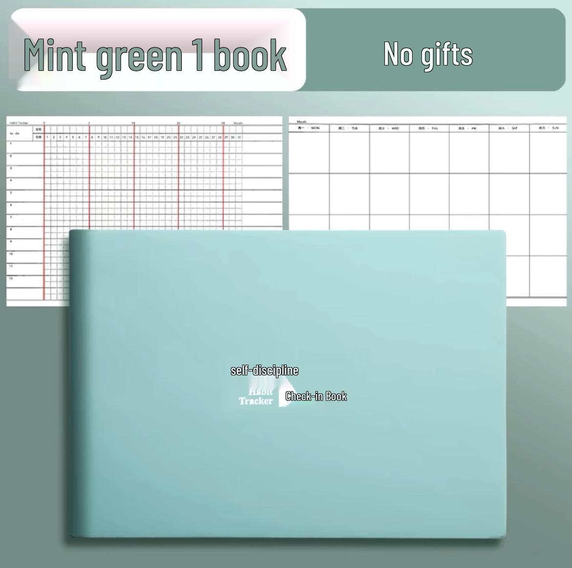 High-Value Student Weekly Planner: Time Management & Self-Discipline Notebook м ята зелений колір
High-Value Student Weekly Planner: Time Management & Self-Discipline Notebook м ята зелений колір