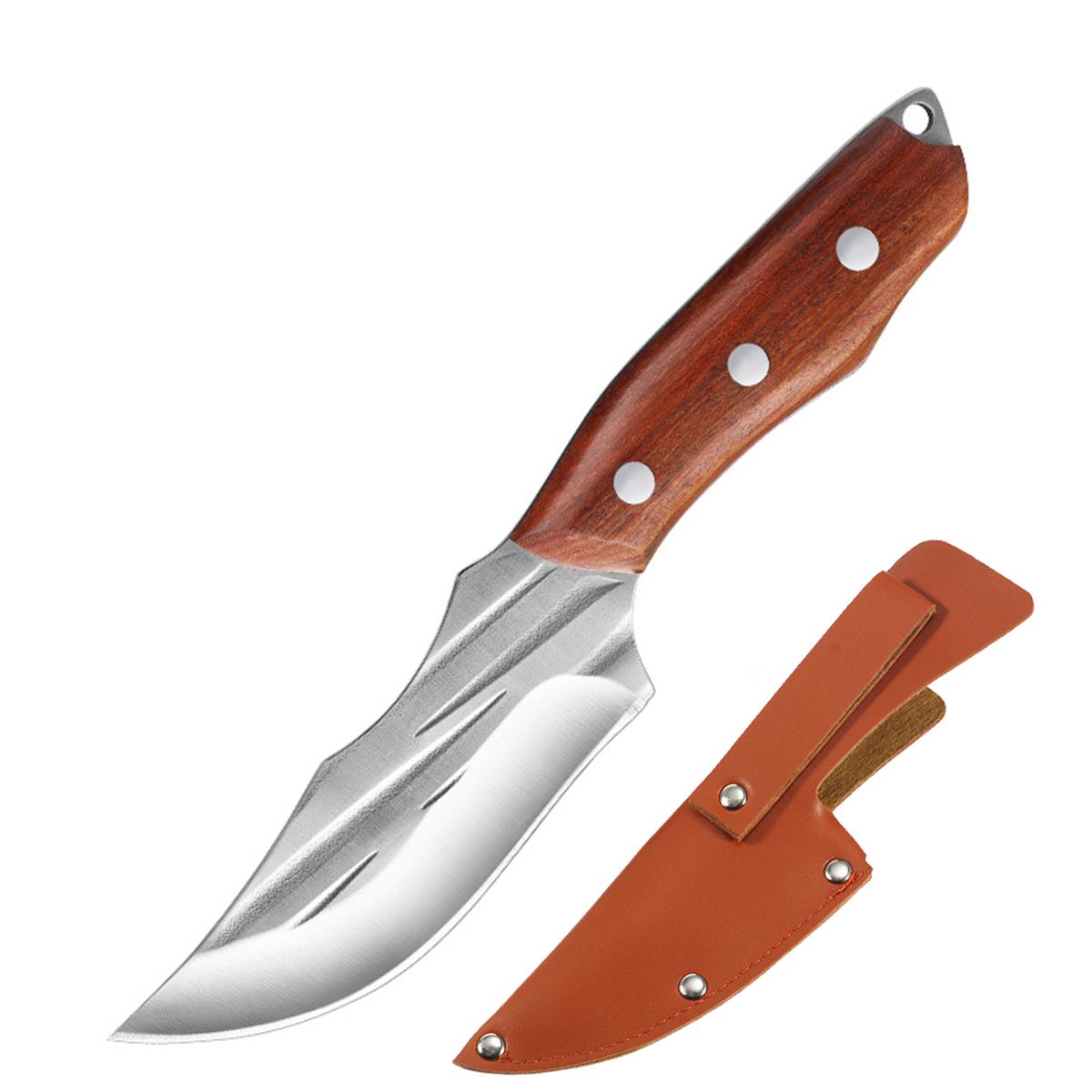 Кованый обвалочный нож из нержавеющей стали, бытовой многоцелевой нож для нарезки, нож для убоя рыбы Style C
Кованый обвалочный нож из нержавеющей стали, бытовой многоцелевой нож для нарезки, нож для убоя рыбы Style C