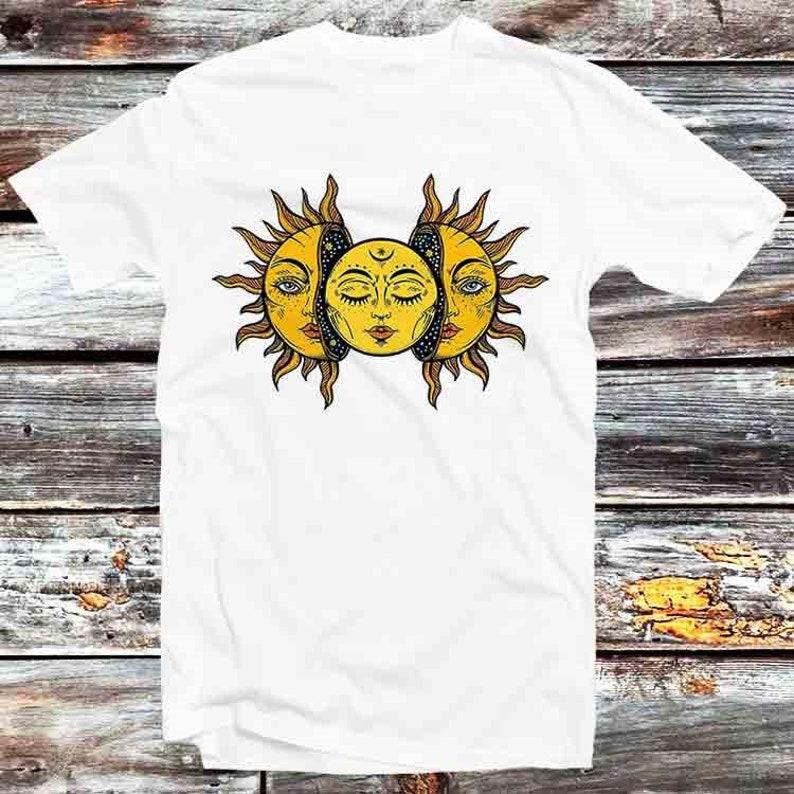 230 Gsm 100% Cotton Moon Inside Of The Sun Tarot Psychedelic T Shirt Vintage Retro Cool Gift Mens Womens Unisex Cartoon Anime Top Tee B836 3XL білий
230 Gsm 100% Cotton Moon Inside Of The Sun Tarot Psychedelic T Shirt Vintage Retro Cool Gift Mens Womens Unisex Cartoon Anime Top Tee B836 3XL білий