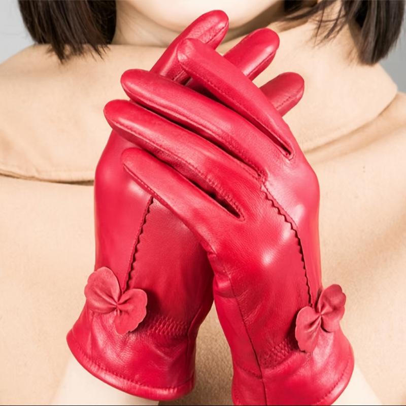 Meier 2026 fall/winter new collection: genuine leather gloves with suede lining for extra warmth яскраво-червоного кольору
Meier 2026 fall/winter new collection: genuine leather gloves with suede lining for extra warmth яскраво-червоного кольору