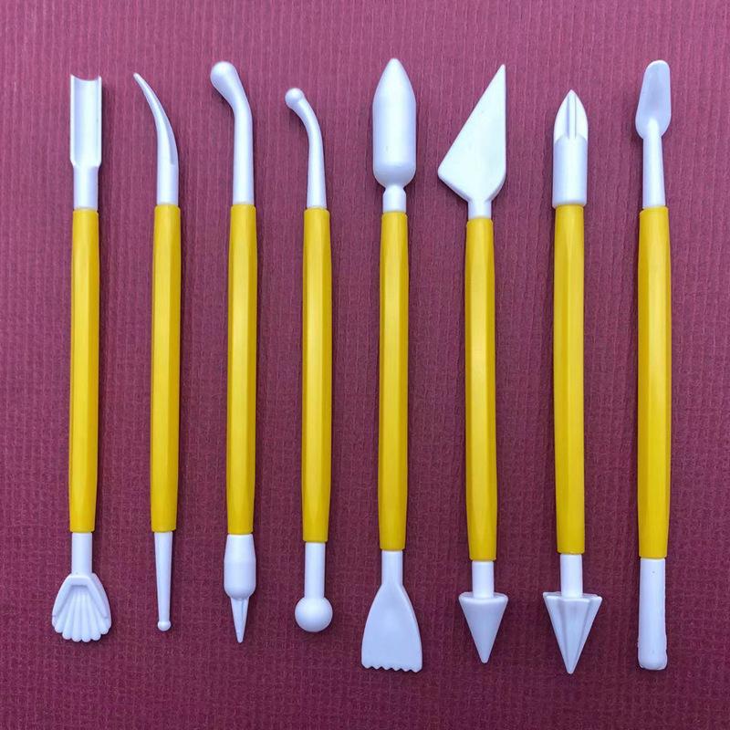 8cps, Clay Modeling Sculpting Tools, Dual Head Design, Multiple Shapes, Widely Used - Ceramic Clay Molding Clay Embossing Tool.
8cps, Clay Modeling Sculpting Tools, Dual Head Design, Multiple Shapes, Widely Used - Ceramic Clay Molding Clay Embossing Tool.