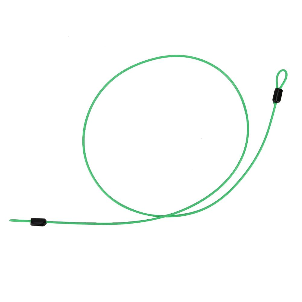 Велосипедный спортивный замок с внутренней стальной проволокой и внешней пластиковой петлей безопасности для велосипеда и скутера зелёный
Велосипедный спортивный замок с внутренней стальной проволокой и внешней пластиковой петлей безопасности для велосипеда и скутера зелёный