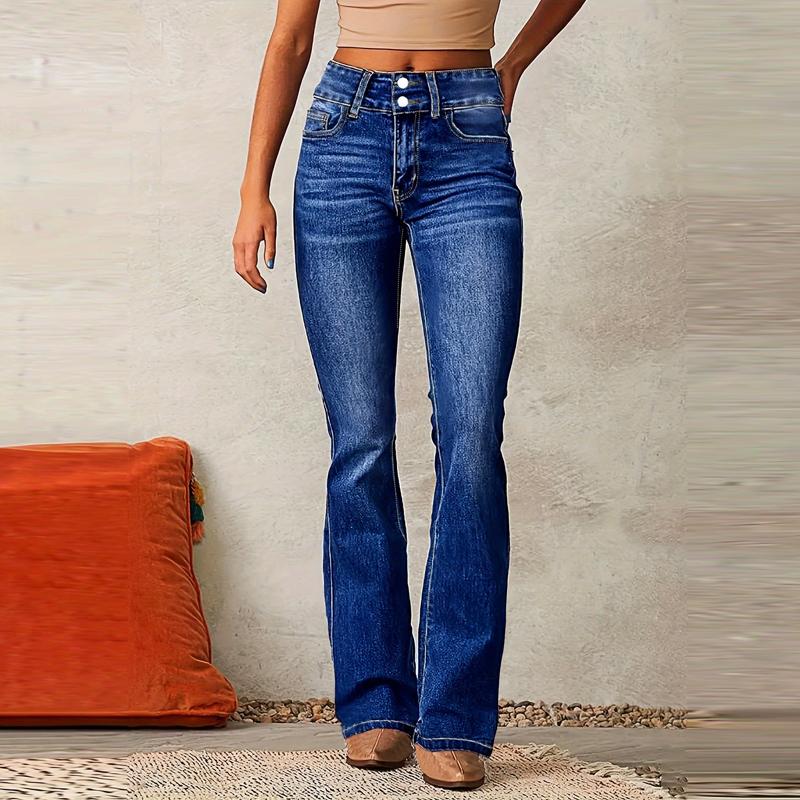 Vintage Mid Waist Washed Stretch Jeans Women Micro Flared Trousers Casual Commuter Female Denim Pants Trend Streetwear 2XL темно-синього кольору
Vintage Mid Waist Washed Stretch Jeans Women Micro Flared Trousers Casual Commuter Female Denim Pants Trend Streetwear 2XL темно-синього кольору
