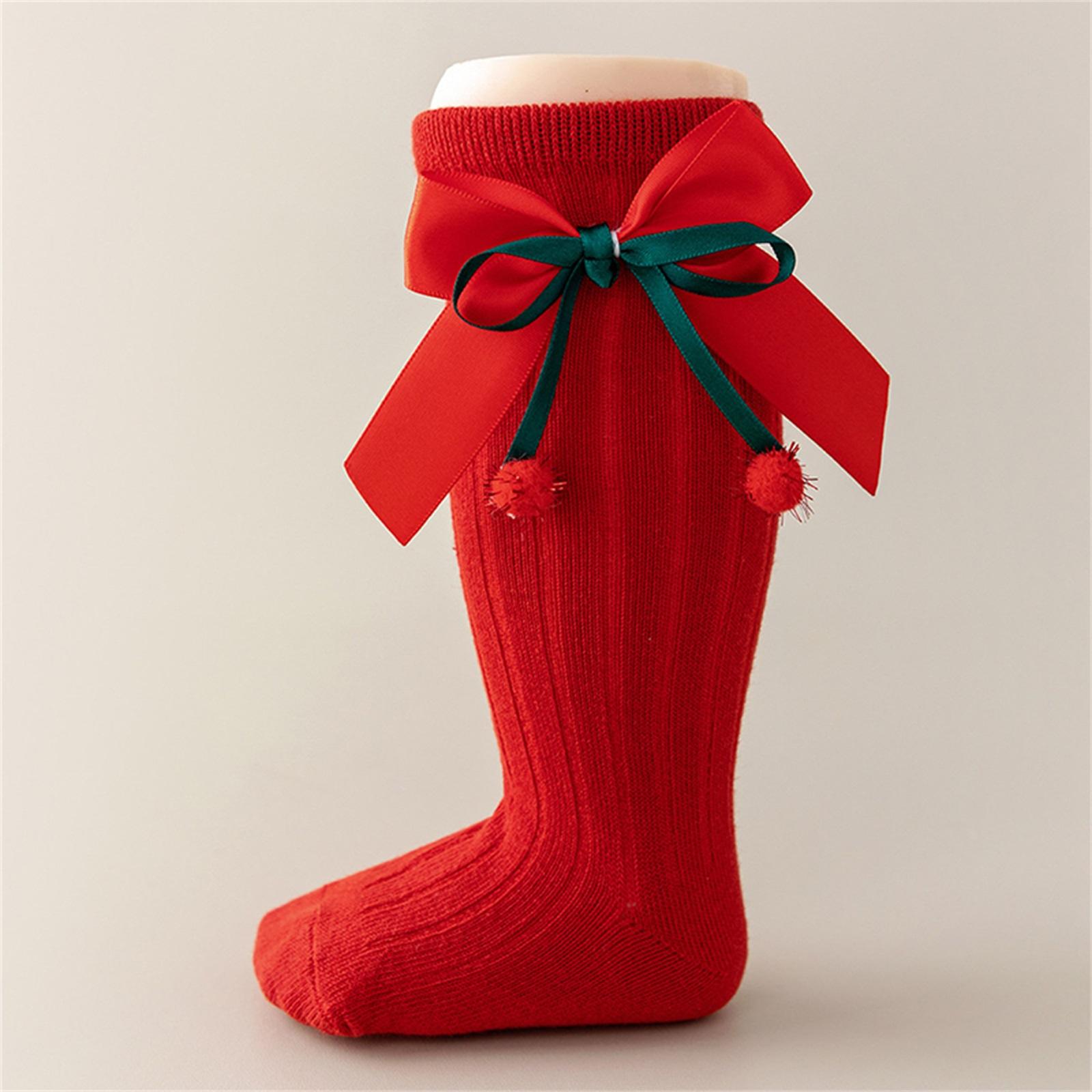 Baby Girls Boys Christmas Socks Cute Bowknot Knee High Long Tube Socks for Infants Toddlers Cotton Sock Kids Gift 0-4Years 0-2 Years
Baby Girls Boys Christmas Socks Cute Bowknot Knee High Long Tube Socks for Infants Toddlers Cotton Sock Kids Gift 0-4Years 0-2 Years
