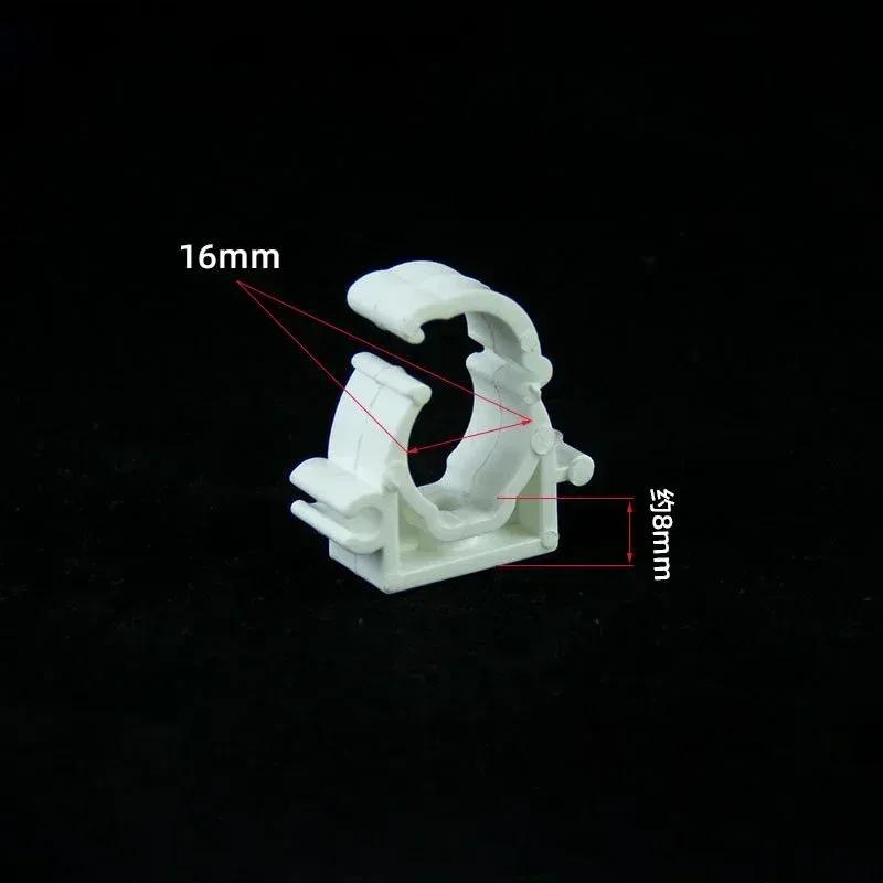20pcs Plastic PPR Clamp Holder For Water Pipe Tube Fittings With Cover Diameter 16mm 20mm 25mm 32mm 20pcs 16MM
20pcs Plastic PPR Clamp Holder For Water Pipe Tube Fittings With Cover Diameter 16mm 20mm 25mm 32mm 20pcs 16MM