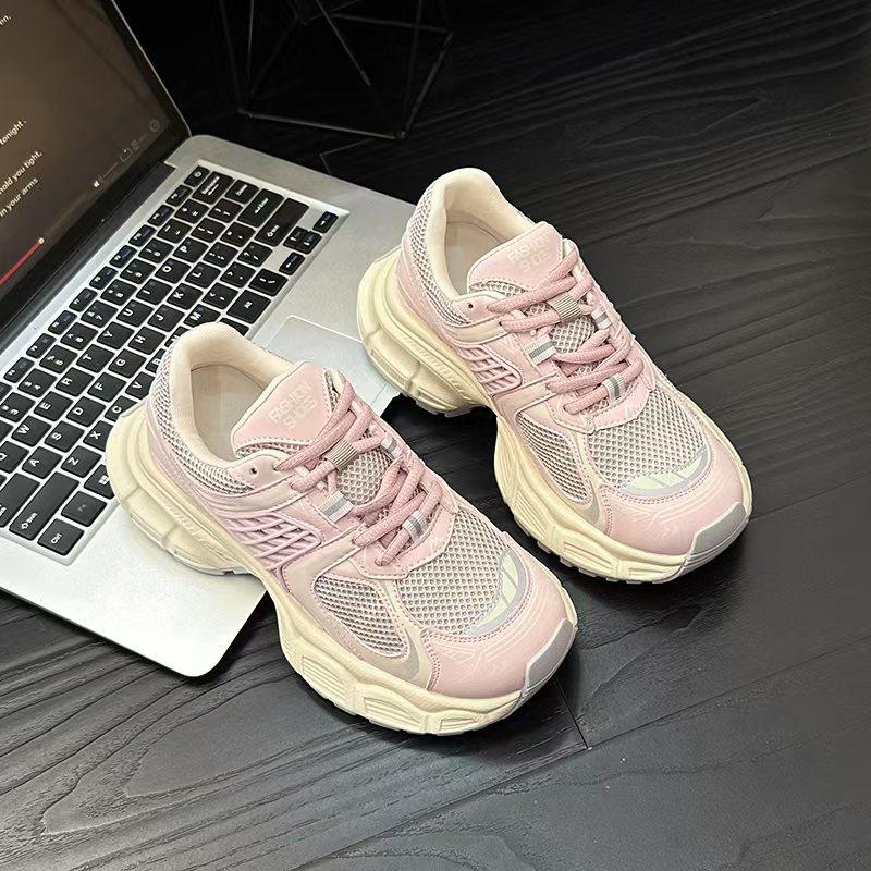 розовые кроссовки на толстой подошве, женские, весенне-летние, новые, дышащие, с ретро-вставками, нишевые, корейской версии, спортивная обувь 35 розовый
розовые кроссовки на толстой подошве, женские, весенне-летние, новые, дышащие, с ретро-вставками, нишевые, корейской версии, спортивная обувь 35 розовый