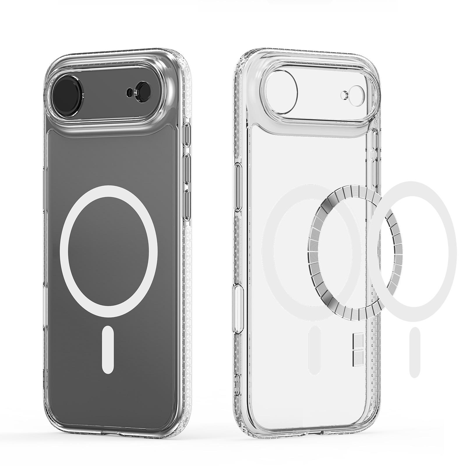 For iPhone 17 Air Back Cover DUX DUCIS Clin Series Clear Phone Case Compatible with MagSafe Clear
For iPhone 17 Air Back Cover DUX DUCIS Clin Series Clear Phone Case Compatible with MagSafe Clear