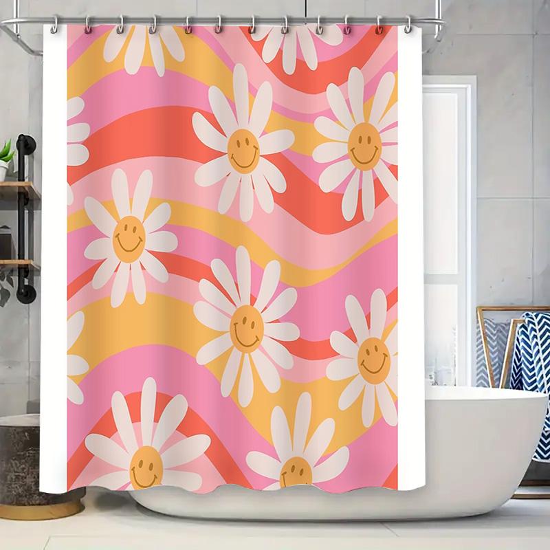 Floral Shower Curtain Botanical Print Nature Bathroom Decor Waterproof Fabric Liner Vintage Farmhouse Aesthetic Home Textile W60H190(CM)-1 Pcs
Floral Shower Curtain Botanical Print Nature Bathroom Decor Waterproof Fabric Liner Vintage Farmhouse Aesthetic Home Textile W60H190(CM)-1 Pcs
