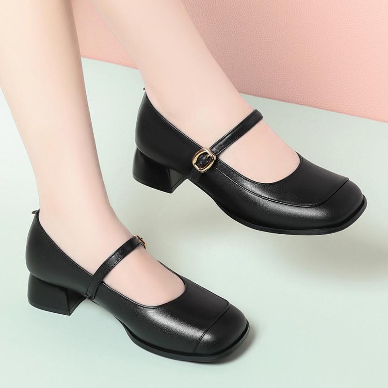 Fashion AIYUQI 2025 newfemale shoes Thick heel shallow-mouth women s loafers Large size Mary Jane women leather shoes 41 чёрный
Fashion AIYUQI 2025 newfemale shoes Thick heel shallow-mouth women s loafers Large size Mary Jane women leather shoes 41 чёрный