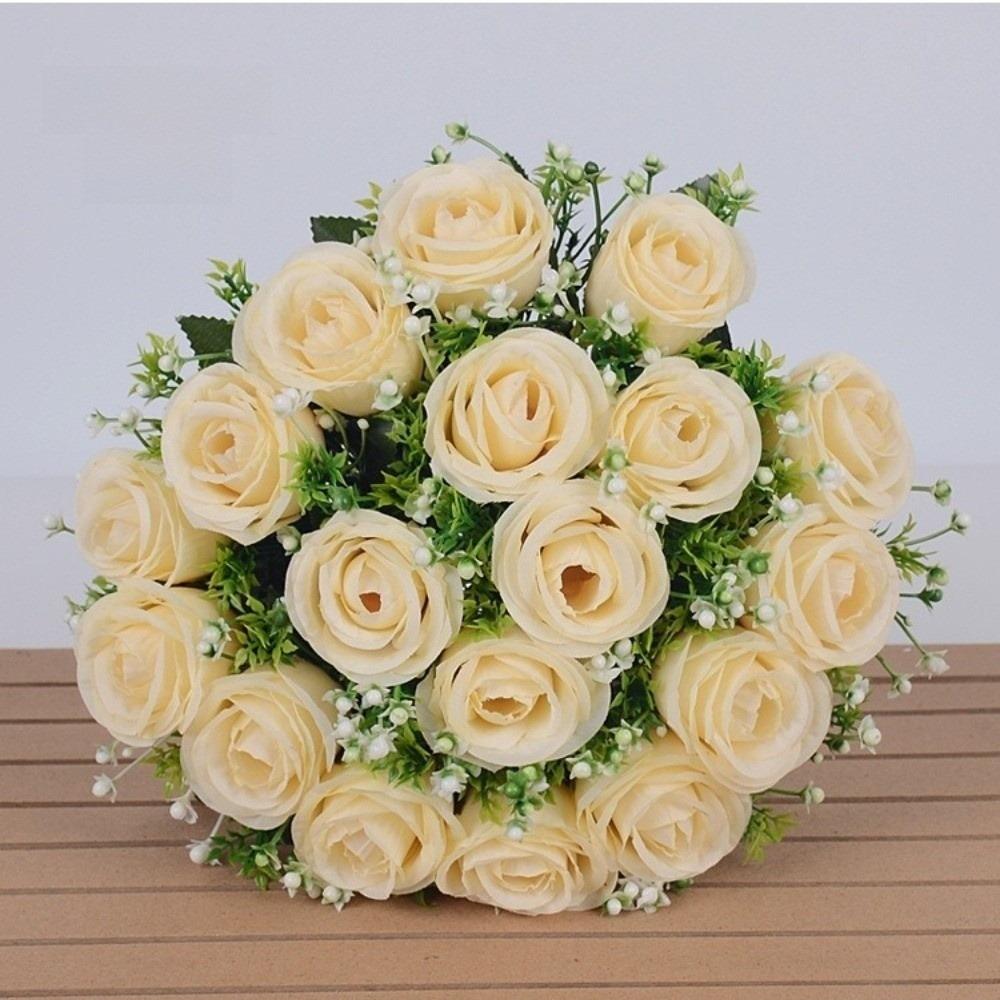 Home Decoration Silk Fake Rose Flowers Bride Bouquet Home Floral Arrangement Party Indoor Decor светло-желтого
Home Decoration Silk Fake Rose Flowers Bride Bouquet Home Floral Arrangement Party Indoor Decor светло-желтого