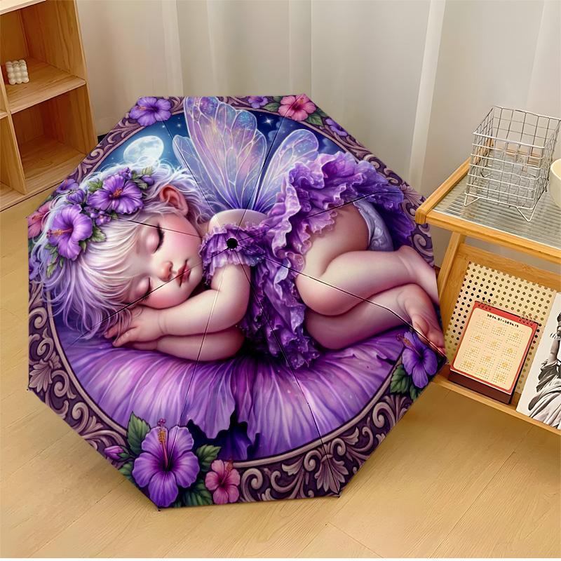 Magical Fairy Forest Printed umbrella windproof folding umbrella portable sun and rain umbrella suitable for gifting
Magical Fairy Forest Printed umbrella windproof folding umbrella portable sun and rain umbrella suitable for gifting