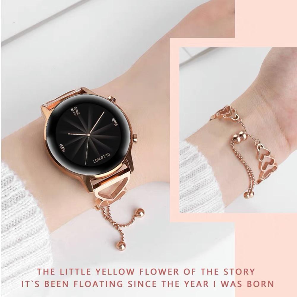22mm Love Shape Bracelet Stainless Steel Watchband Strap for Garmin Vivoactive 4/Venu 2/Samsung Galaxy Watch 3 45mm Rose Gold
22mm Love Shape Bracelet Stainless Steel Watchband Strap for Garmin Vivoactive 4/Venu 2/Samsung Galaxy Watch 3 45mm Rose Gold
