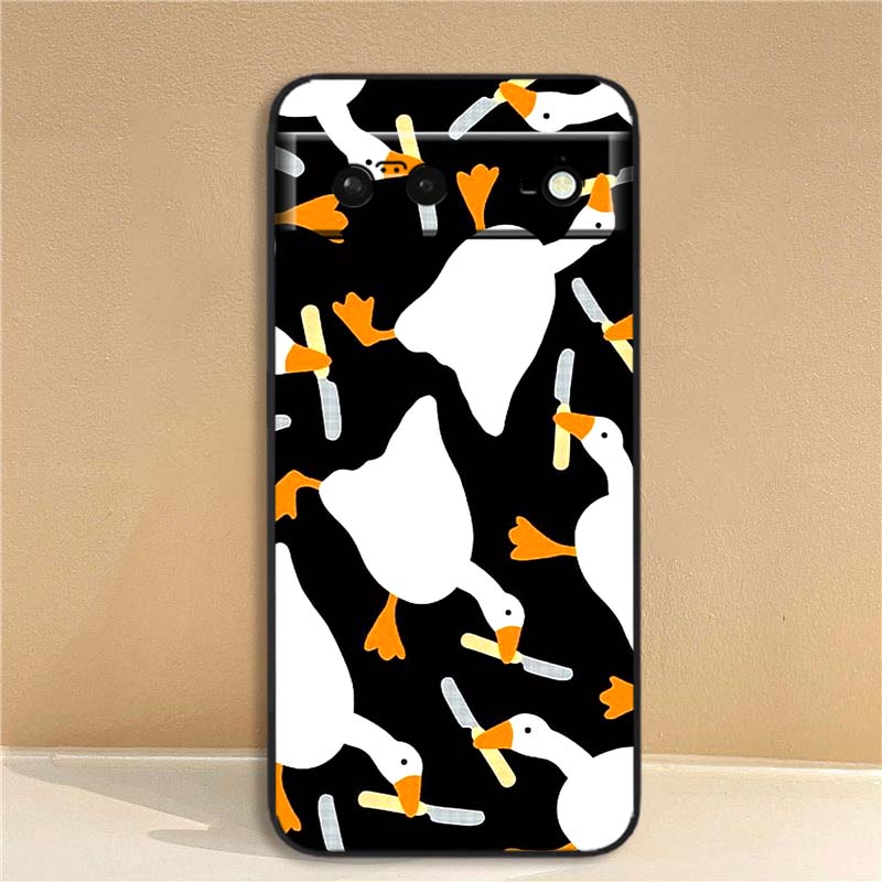 Cartoon Anime Duck Pattern For Google Pixel 10 9a 9 8A 8 7 7A 6 6A Pro XL 2024 5G Black Soft TPU Silicone Phone Case Google Pixel 6a
Cartoon Anime Duck Pattern For Google Pixel 10 9a 9 8A 8 7 7A 6 6A Pro XL 2024 5G Black Soft TPU Silicone Phone Case Google Pixel 6a