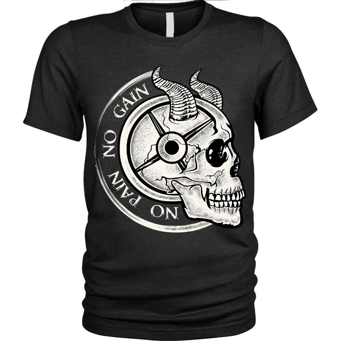 No Pain No Gain GYM Training Bodybuilding Skull T Shirt New 100% Cotton Short Sleeve O-Neck T-shirt Casual Mens Top - Men s S... 5XL різнокольоровий
No Pain No Gain GYM Training Bodybuilding Skull T Shirt New 100% Cotton Short Sleeve O-Neck T-shirt Casual Mens Top - Men s S... 5XL різнокольоровий