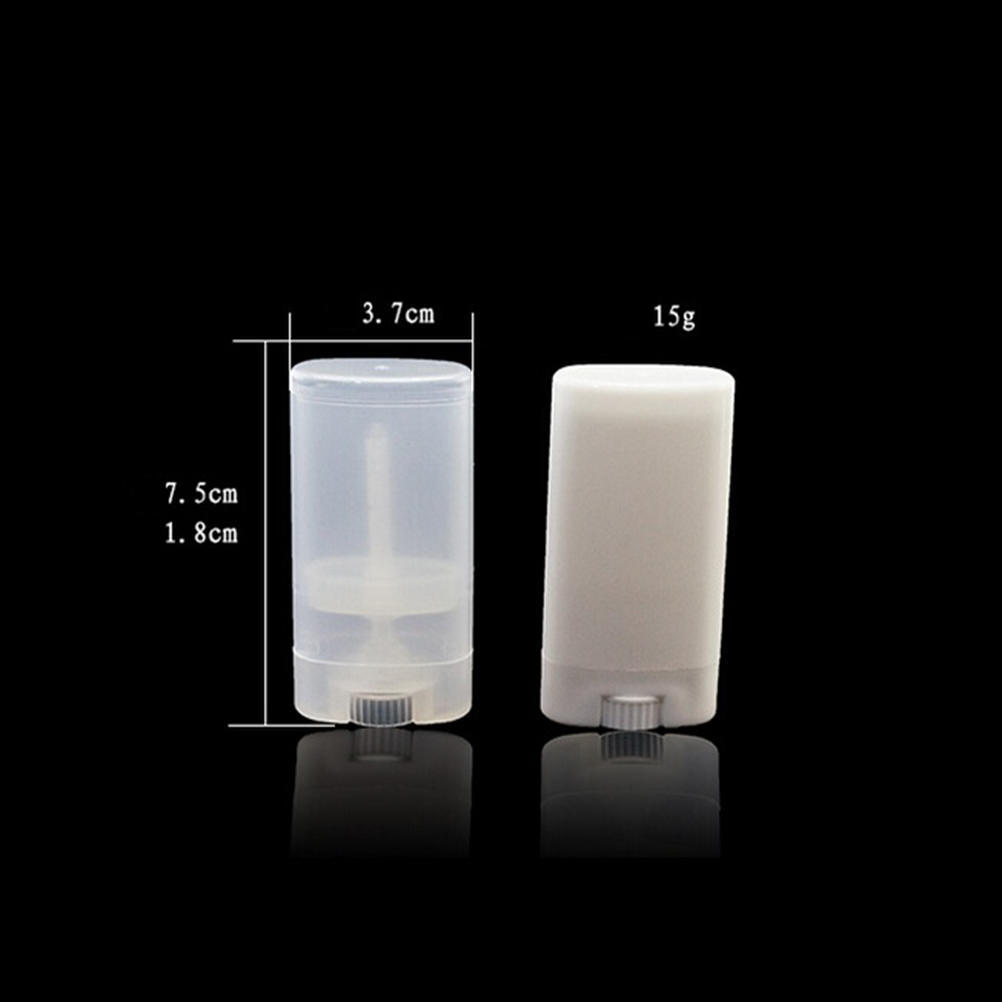 1X 15G Empty Oval Lip Balm Tubes Twist Deodorant Soap Containers White Clear чистий
1X 15G Empty Oval Lip Balm Tubes Twist Deodorant Soap Containers White Clear чистий