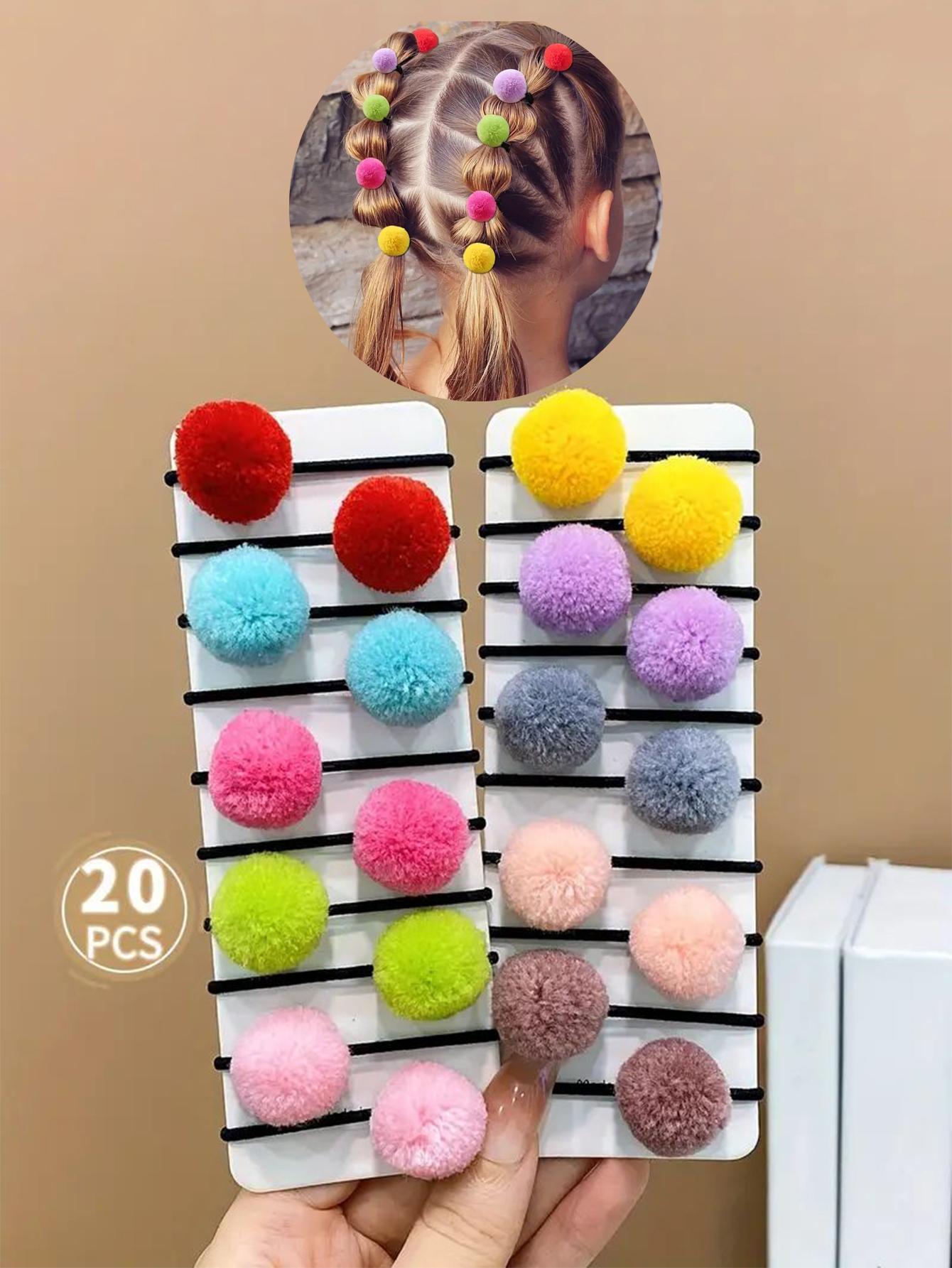 20pcs Colorful Cute Fur Ball Elastic Hair Ties Little Ball Hair Ties Hair Bands Headwear Outdoor Decorative Hair Accessories For
20pcs Colorful Cute Fur Ball Elastic Hair Ties Little Ball Hair Ties Hair Bands Headwear Outdoor Decorative Hair Accessories For