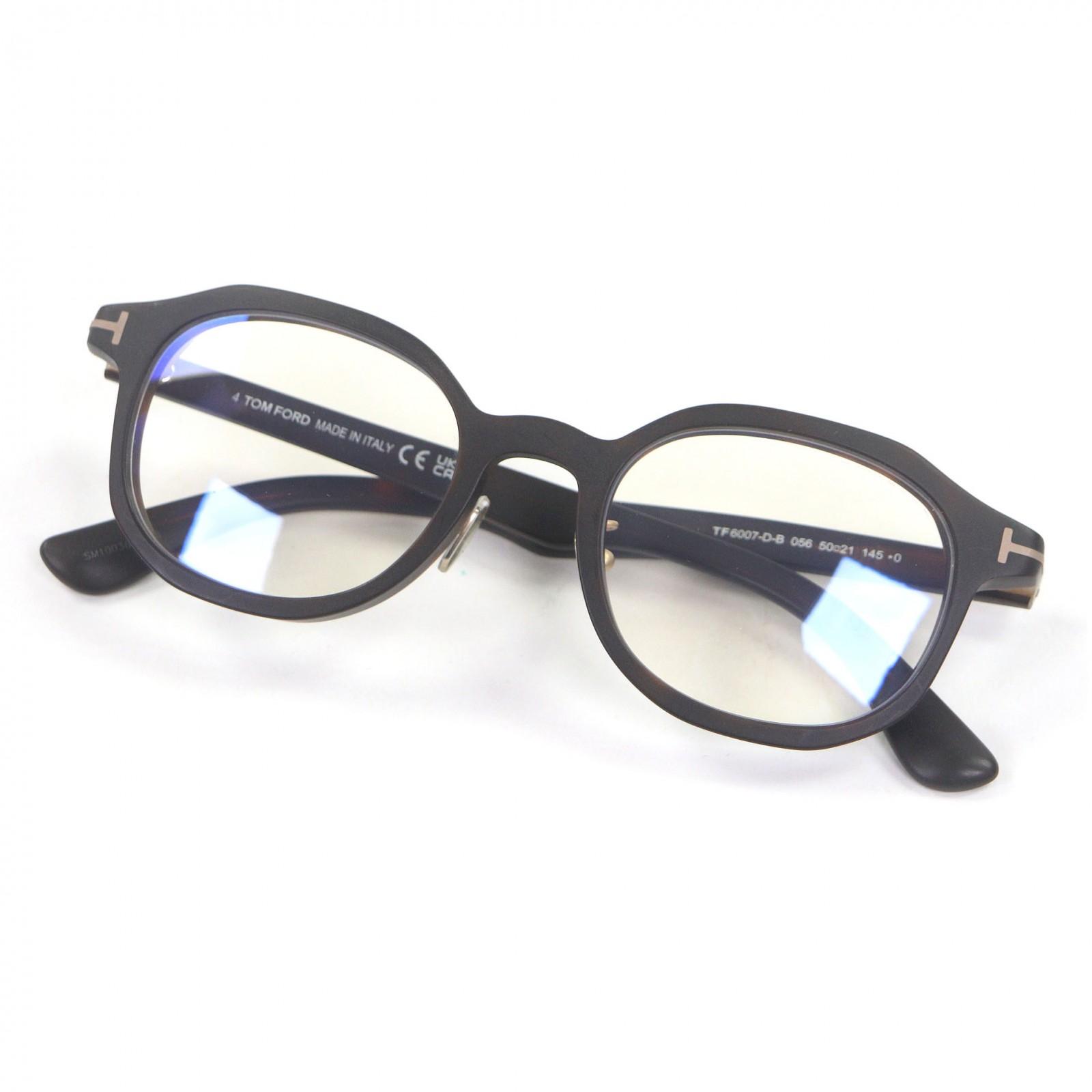 Pristine TOM FORD Glasses blue light cut Matte brown TF6007-D-B Used
Pristine TOM FORD Glasses blue light cut Matte brown TF6007-D-B Used