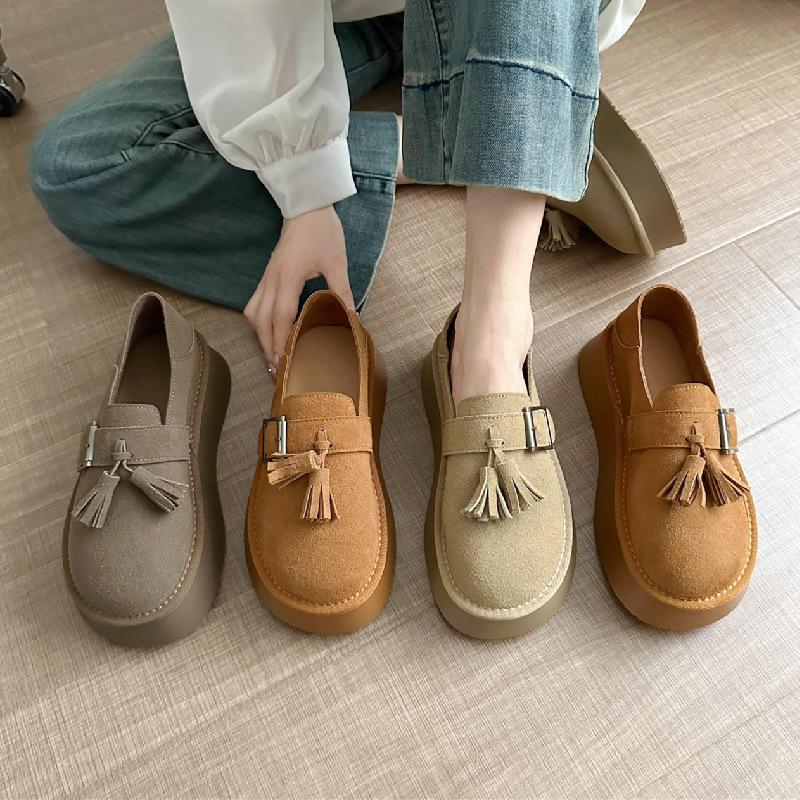Туфли Birkenstock на толстой подошве, женские ретро-лоферы, женские повседневные туфли с пряжкой на ремне и кисточками 35 абрикосовый
Туфли Birkenstock на толстой подошве, женские ретро-лоферы, женские повседневные туфли с пряжкой на ремне и кисточками 35 абрикосовый