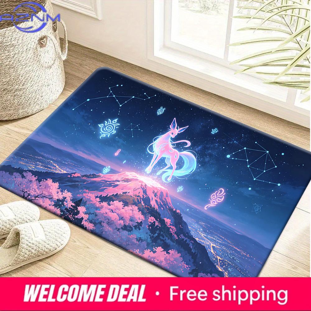 Fantasy Fox Starry Sky Print Doormat Non-Slip Water Absorbent Floor Mat for Home Entrance Bedroom Decor 40cm x 60cm
Fantasy Fox Starry Sky Print Doormat Non-Slip Water Absorbent Floor Mat for Home Entrance Bedroom Decor 40cm x 60cm