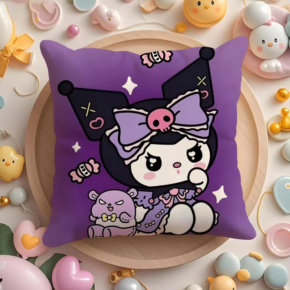 Sanrio Cartoon Purple Kuromis Pillow Covers Decorative Home Doublesided Print Square Pillow Living Room Decoration Pillowcase 50x50cm
Sanrio Cartoon Purple Kuromis Pillow Covers Decorative Home Doublesided Print Square Pillow Living Room Decoration Pillowcase 50x50cm
