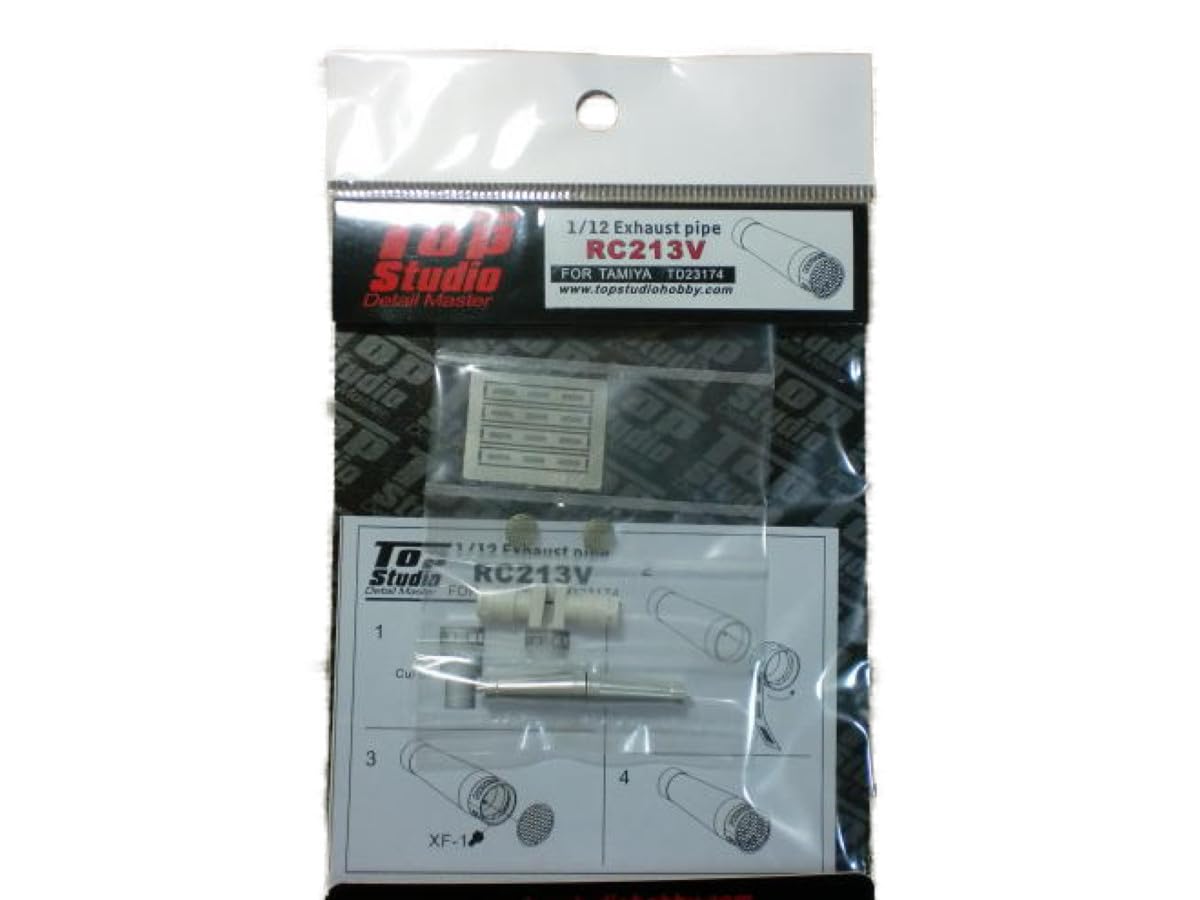 Top Studio Honda RC213V Exhaust Pipe Set TD23174 1/12
Top Studio Honda RC213V Exhaust Pipe Set TD23174 1/12