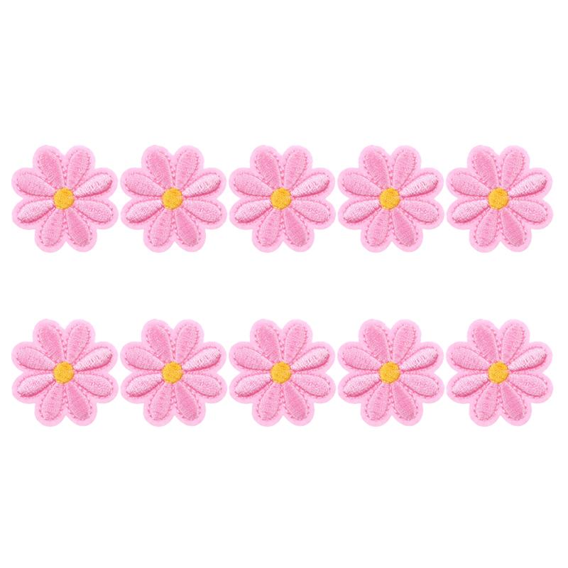 10PCS/lots Daisy Sunflower Flower Embroidery Patch Iron On Patches For Clothing Thermoadhesive Patches On Clothes Jacket Sew DIY рожевий
10PCS/lots Daisy Sunflower Flower Embroidery Patch Iron On Patches For Clothing Thermoadhesive Patches On Clothes Jacket Sew DIY рожевий