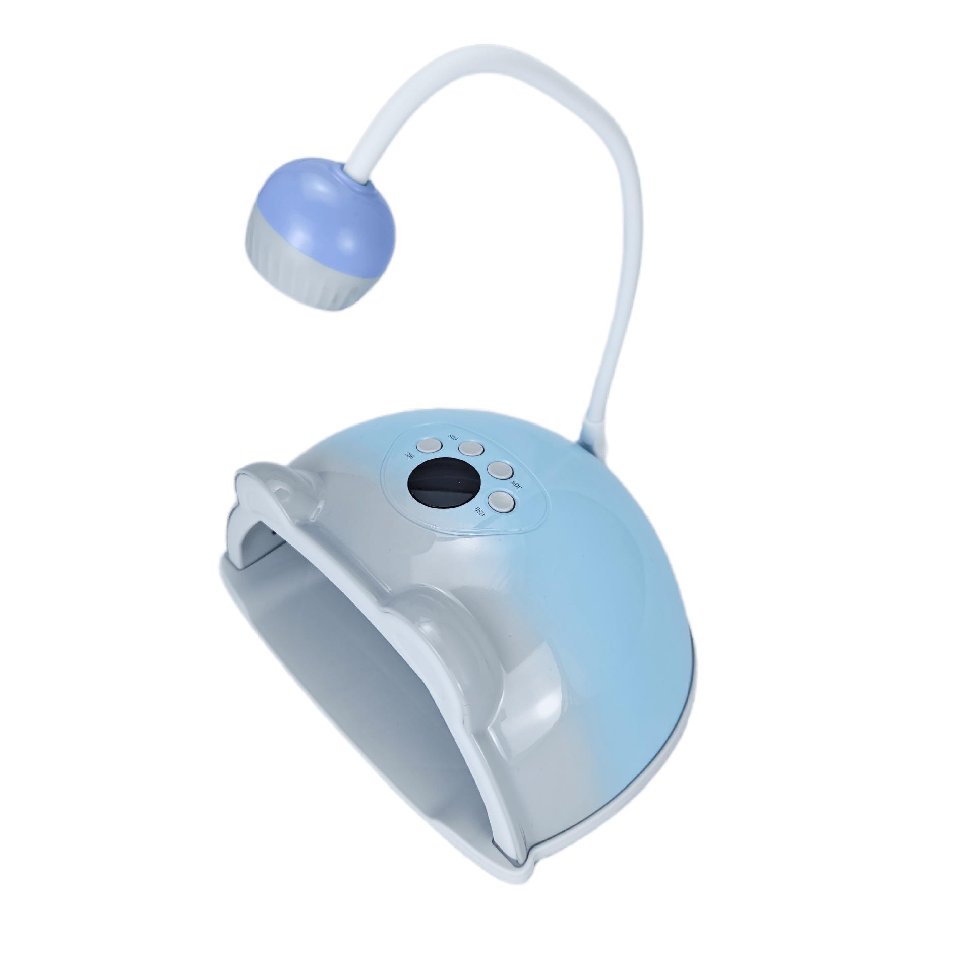 HS887 Портативная лампа для терапии ногтей: Быстросохнущая, вращающаяся, компактная лампа для полимеризации
HS887 Портативная лампа для терапии ногтей: Быстросохнущая, вращающаяся, компактная лампа для полимеризации