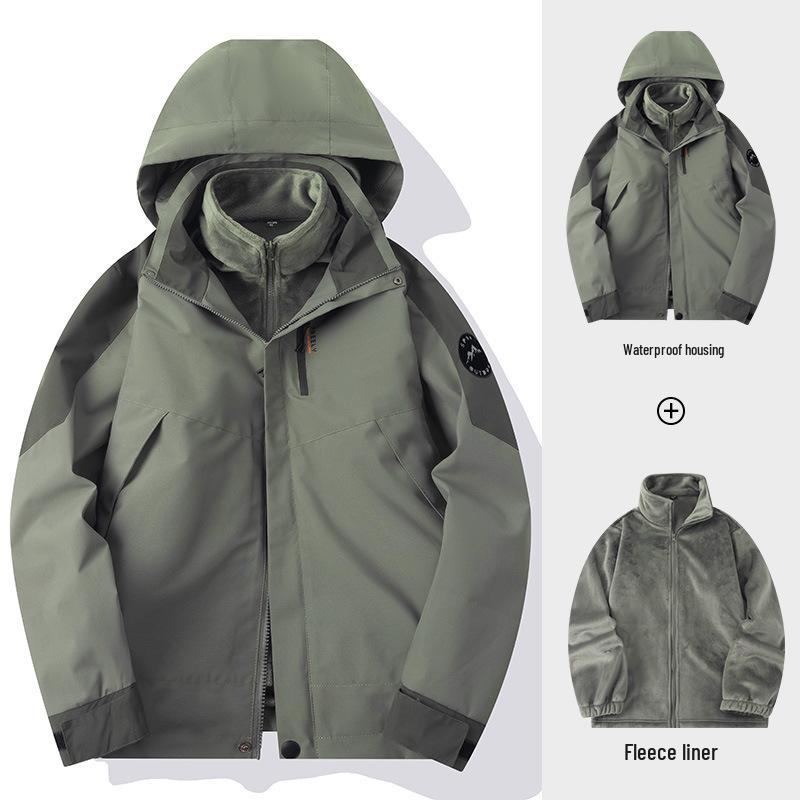 Yao Li 3-in-1 Detachable Liner Windproof Jacket – Couples Style Thickened Outdoor Mountaineering Suit L
Yao Li 3-in-1 Detachable Liner Windproof Jacket – Couples Style Thickened Outdoor Mountaineering Suit L