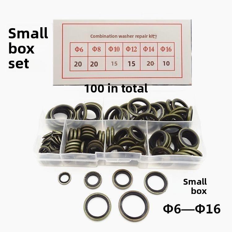 Combination Gasket Repair Kit Oil Pan Gasket Drain Plug Washer High Pressure Fuel Line Gasket 6-60
Combination Gasket Repair Kit Oil Pan Gasket Drain Plug Washer High Pressure Fuel Line Gasket 6-60