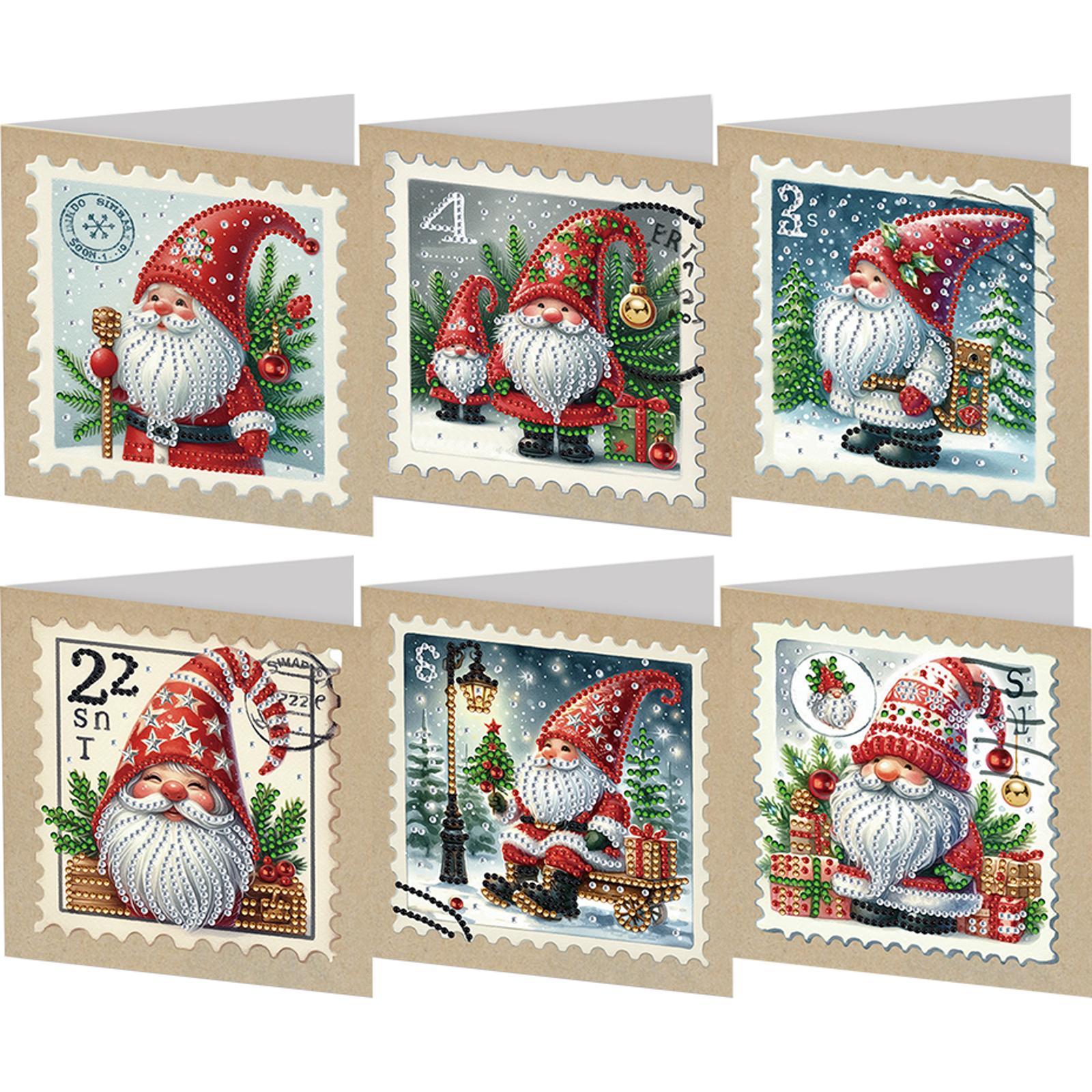 6PCS DIY Diamond Painting Greeting Card Set Rhinestone Diamond Art Mosaic Postcards Thank You Cards and Holiday Blessings
6PCS DIY Diamond Painting Greeting Card Set Rhinestone Diamond Art Mosaic Postcards Thank You Cards and Holiday Blessings