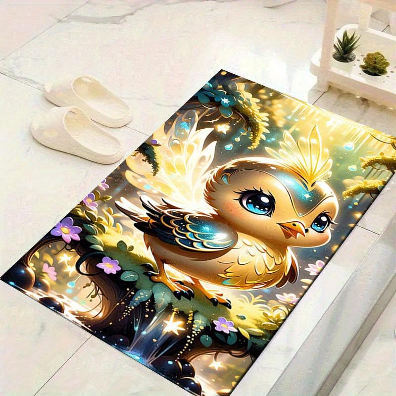 1pc Cute peacock Print, Design Indoor Area Rug, Soft, Anti-Slip, and Durable Gaming Room Decor for Bedroom, Living Room, and Exercise Rugs, 60cm by 90cm
1pc Cute peacock Print, Design Indoor Area Rug, Soft, Anti-Slip, and Durable Gaming Room Decor for Bedroom, Living Room, and Exercise Rugs, 60cm by 90cm