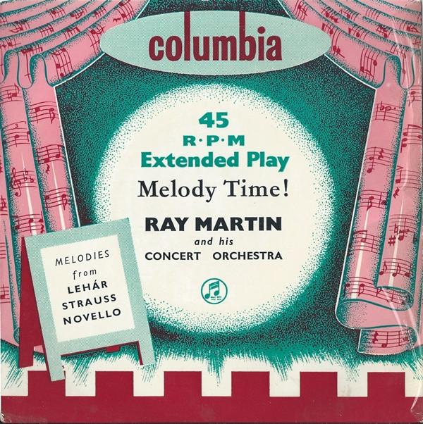 7inch Record RAY MARTIN HIS ORCHESTRA Melody Time SEG7611 Columbia 1955 UK Jazz Used
7inch Record RAY MARTIN HIS ORCHESTRA Melody Time SEG7611 Columbia 1955 UK Jazz Used